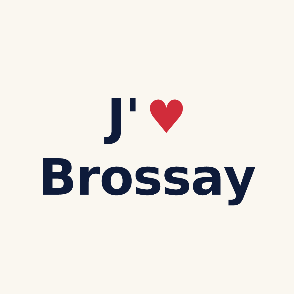 Tasse personnalisée Brossay — design J'aime Brossay