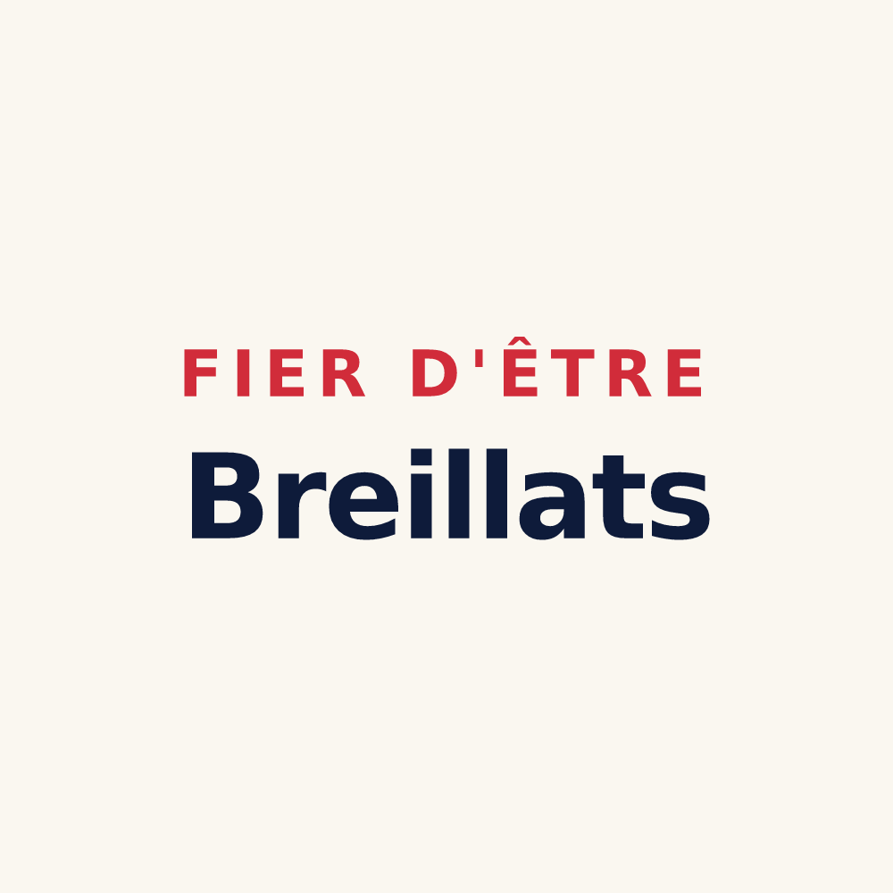 Tasse « Fier d'être Breillats » — design pour Bruailles