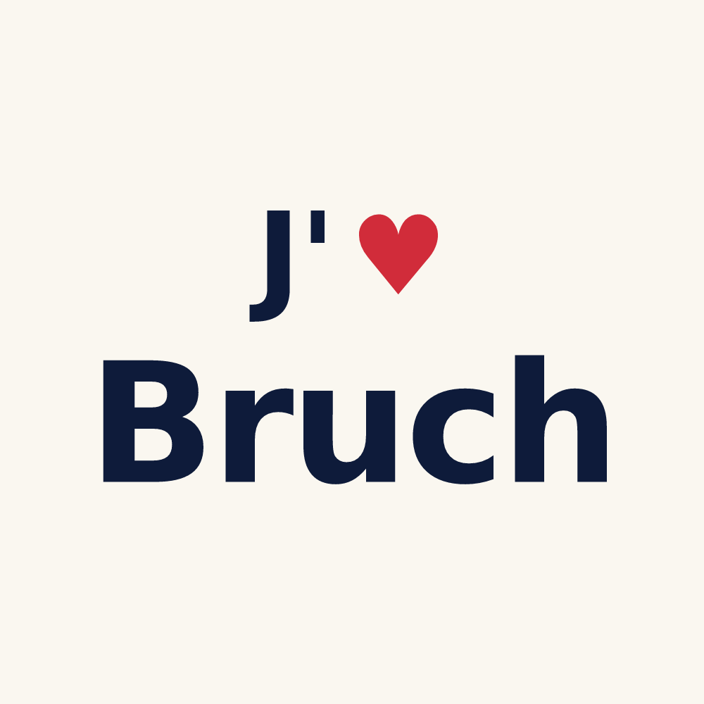 Tasse personnalisée Bruch — design J'aime Bruch