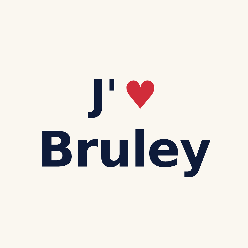 Tasse personnalisée Bruley — design J'aime Bruley