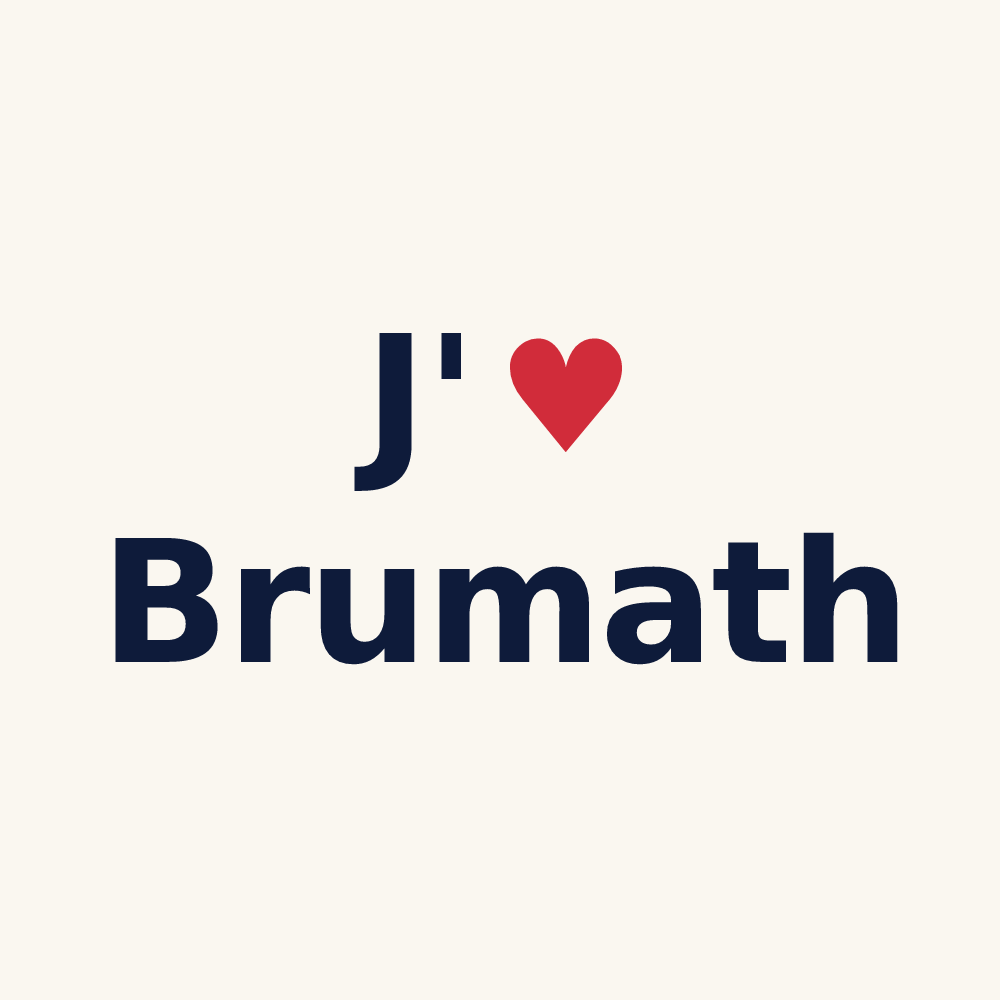 Tasse personnalisée Brumath — design J'aime Brumath