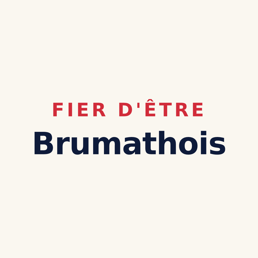 Tasse « Fier d'être Brumathois » — design pour Brumath