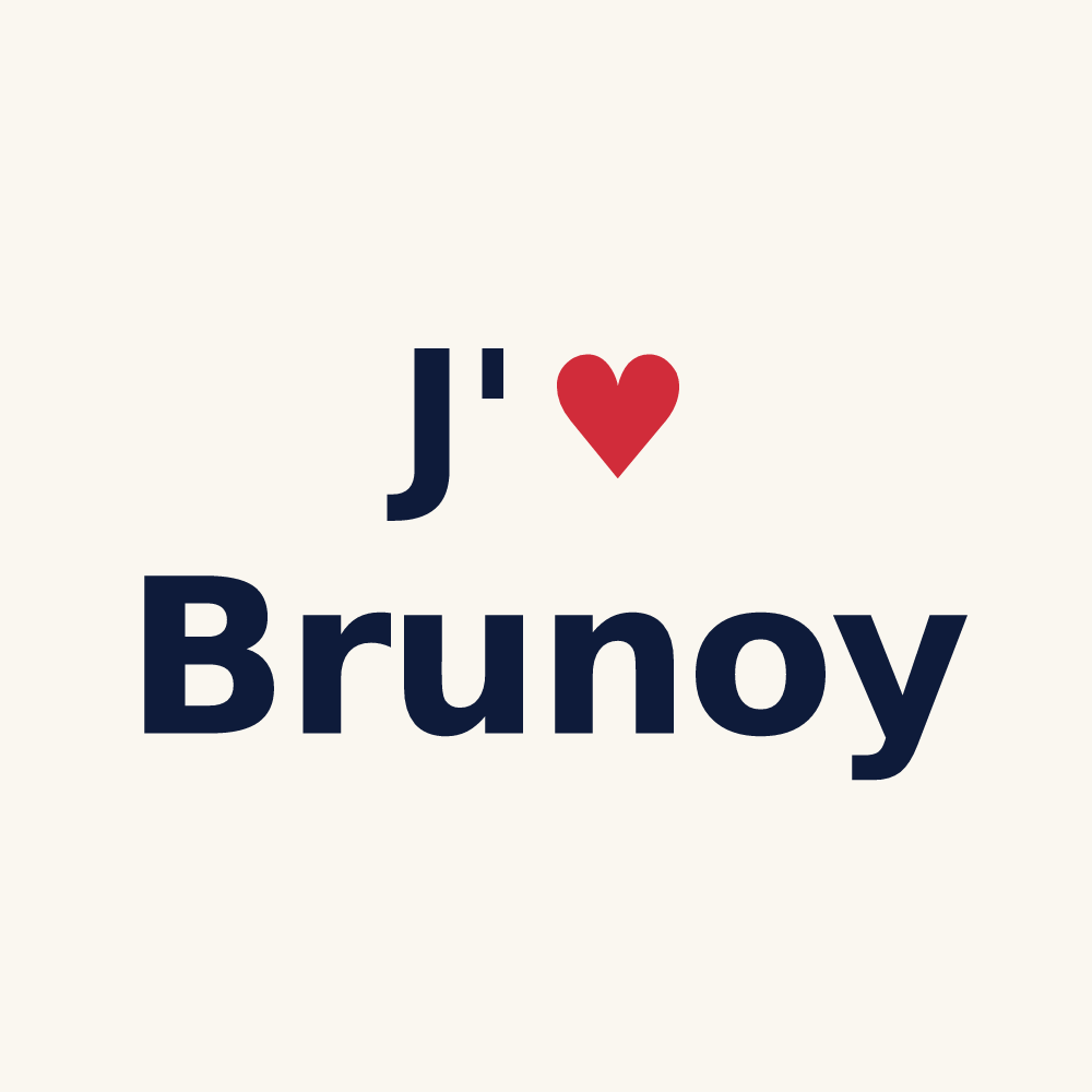 Tasse personnalisée Brunoy — design J'aime Brunoy