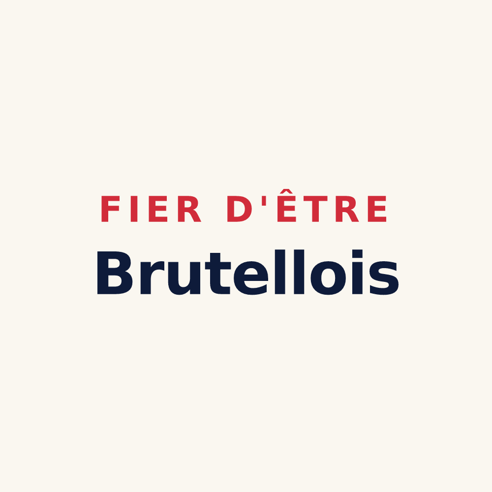 Tasse « Fier d'être Brutellois » — design pour Brutelles