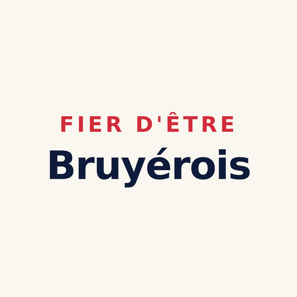 Tasse « Fier d'être Bruyérois » — design pour Bruyères-sur-Fère