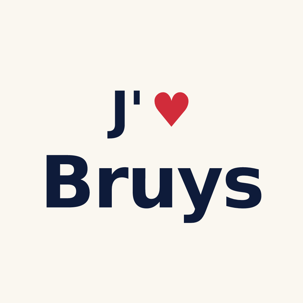 Tasse personnalisée Bruys — design J'aime Bruys