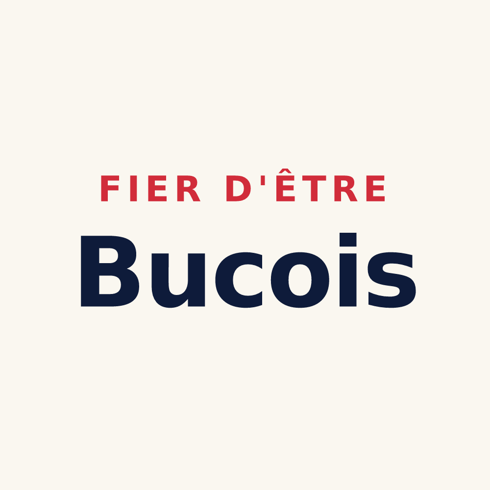 Tasse « Fier d'être Bucois » — design pour Buc
