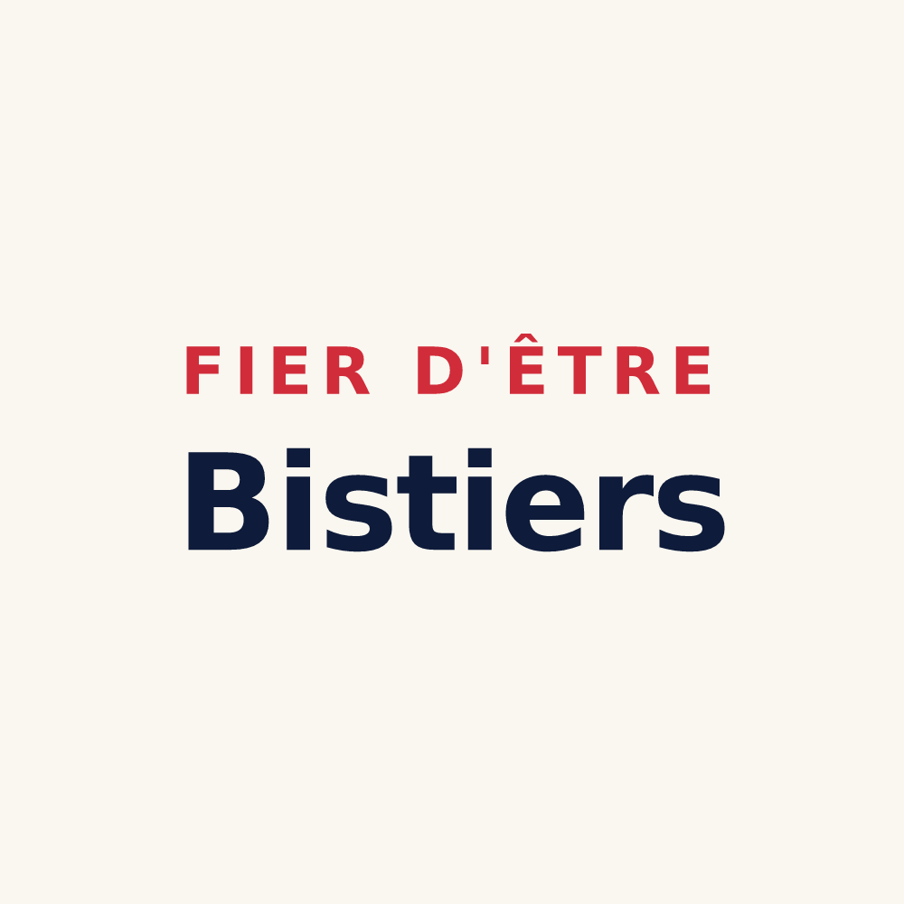 Tasse « Fier d'être Bistiers » — design pour Buigny-lès-Gamaches
