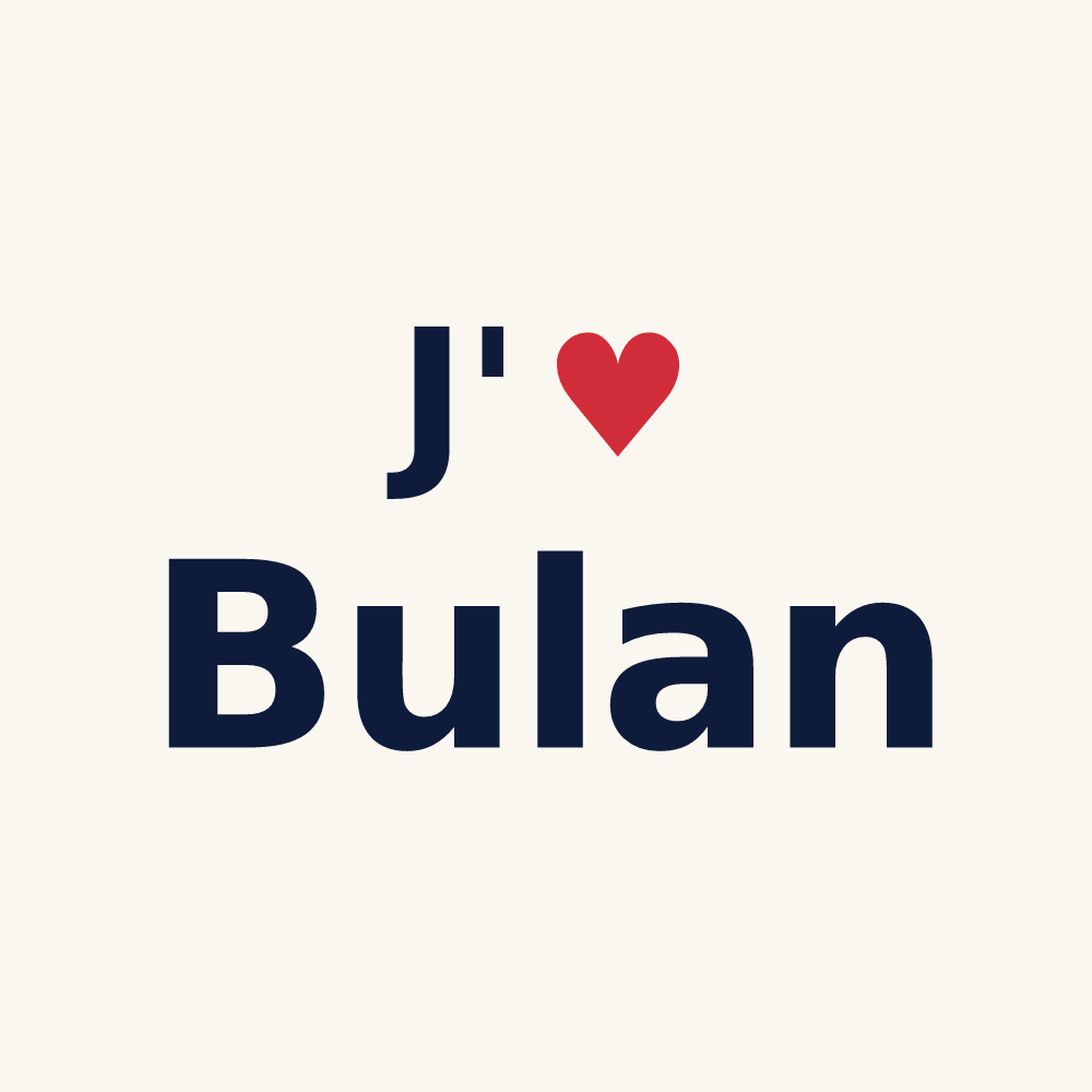 Tasse personnalisée Bulan — design J'aime Bulan