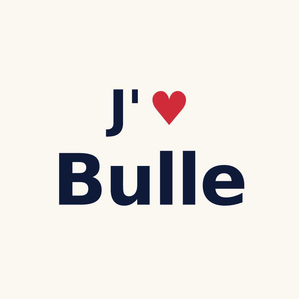 Tasse personnalisée Bulle — design J'aime Bulle
