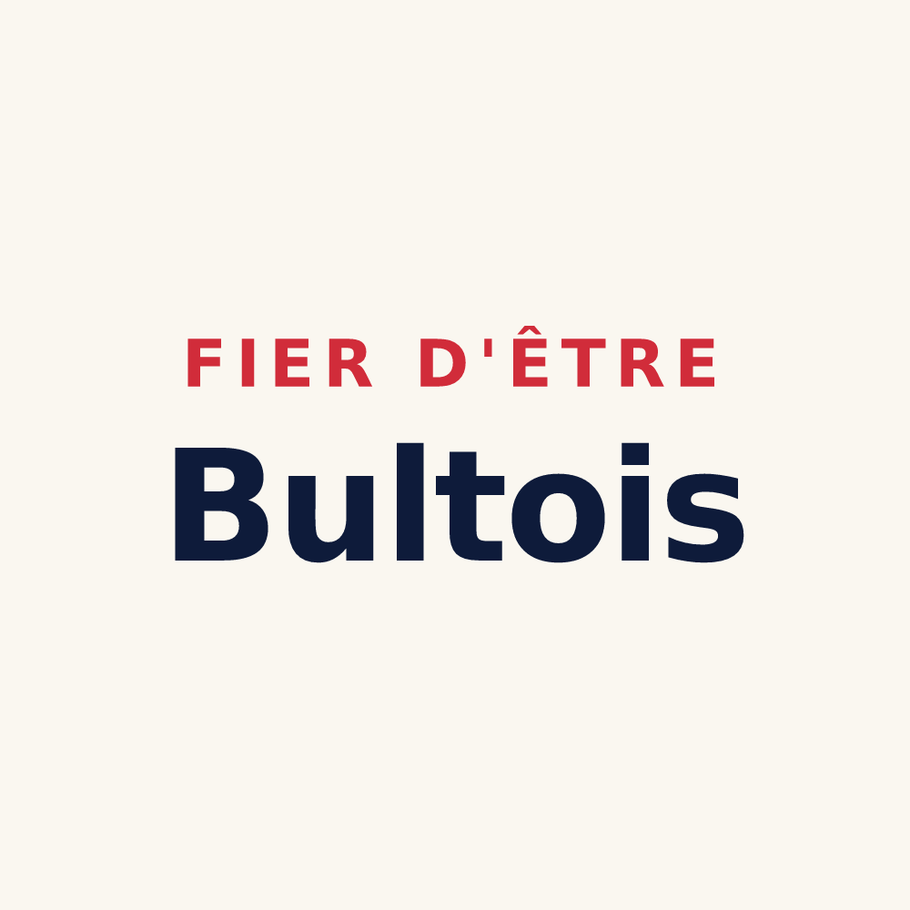 Tasse « Fier d'être Bultois » — design pour Bult