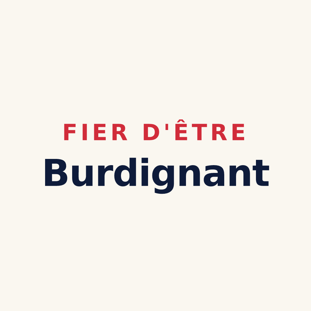 Tasse « Fier d'être Burdignant » — design pour Burdignes