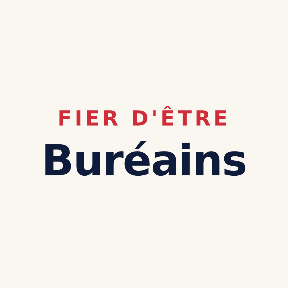 Tasse « Fier d'être Buréains » — design pour Buré
