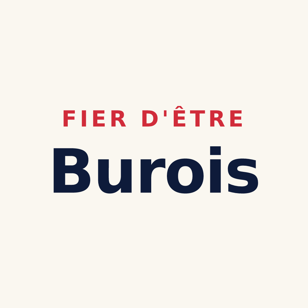 Tasse « Fier d'être Burois » — design pour Bures