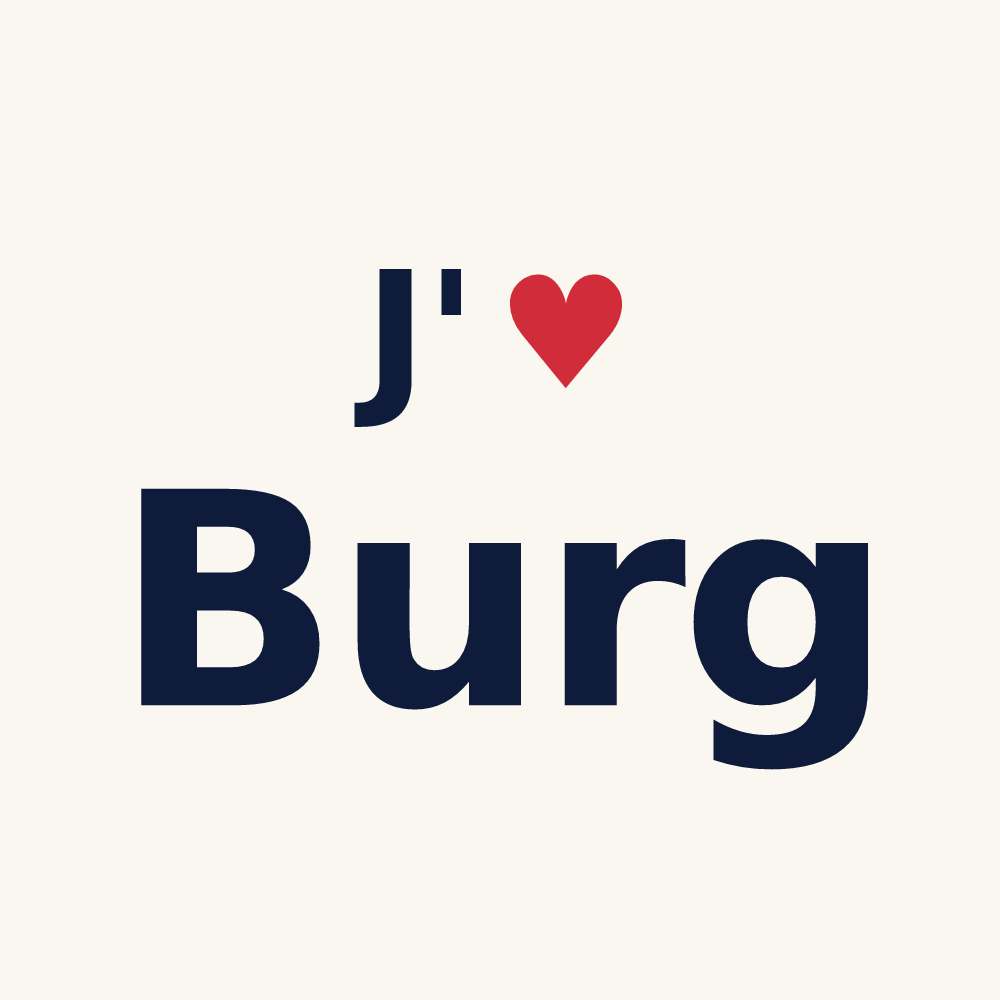 Tasse personnalisée Burg — design J'aime Burg