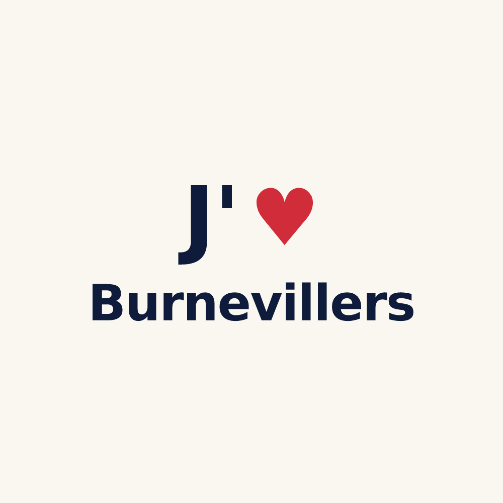 Tasse personnalisée Burnevillers — design J'aime Burnevillers