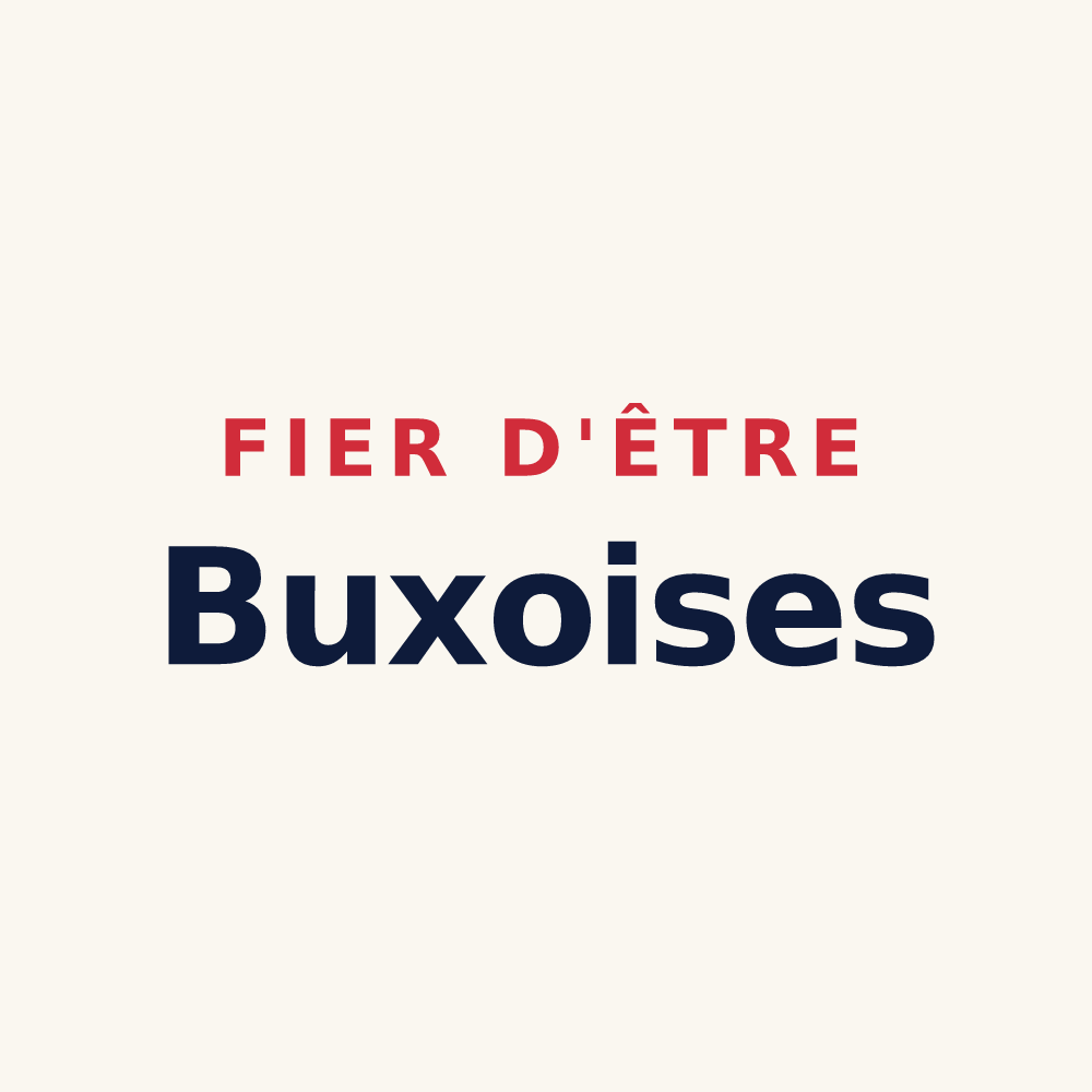 Tasse « Fier d'être Buxoises » — design pour Bussy-le-Repos
