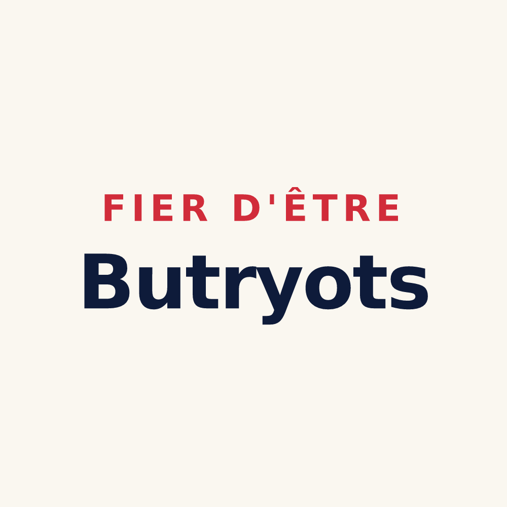 Tasse « Fier d'être Butryots » — design pour Butry-sur-Oise