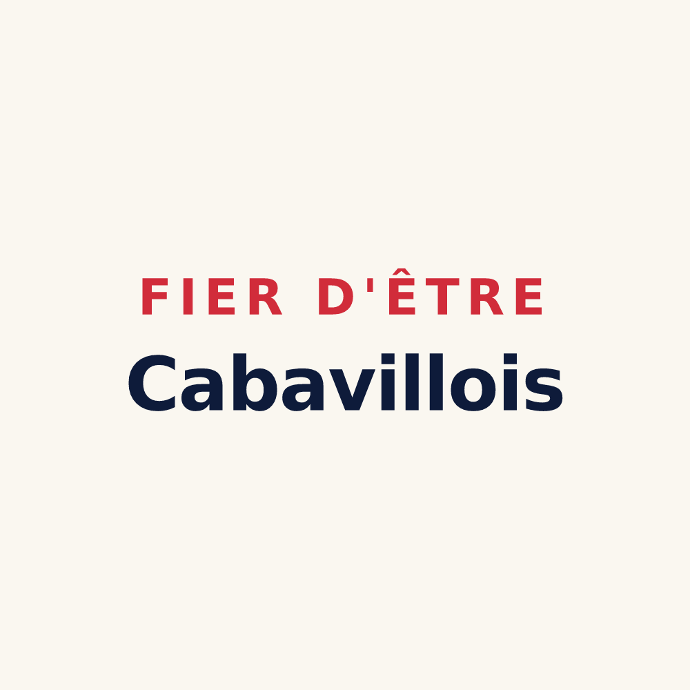 Tasse « Fier d'être Cabavillois » — design pour Cabanac-Séguenville