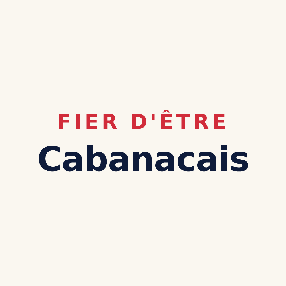 Tasse « Fier d'être Cabanacais » — design pour Cabanac