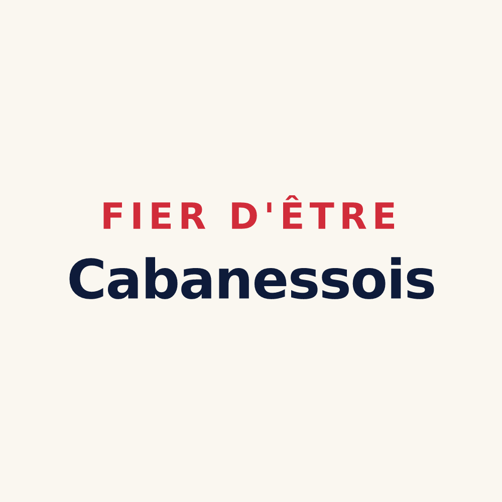 Tasse « Fier d'être Cabanessois » — design pour Cabanès