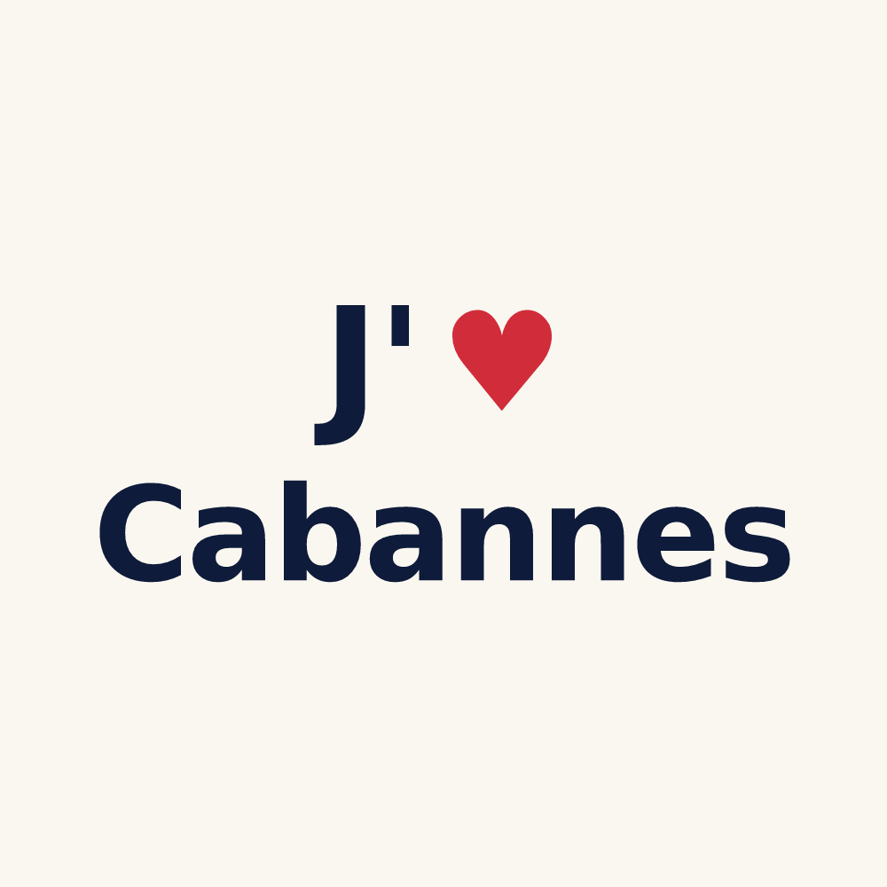 Tasse personnalisée Cabannes — design J'aime Cabannes