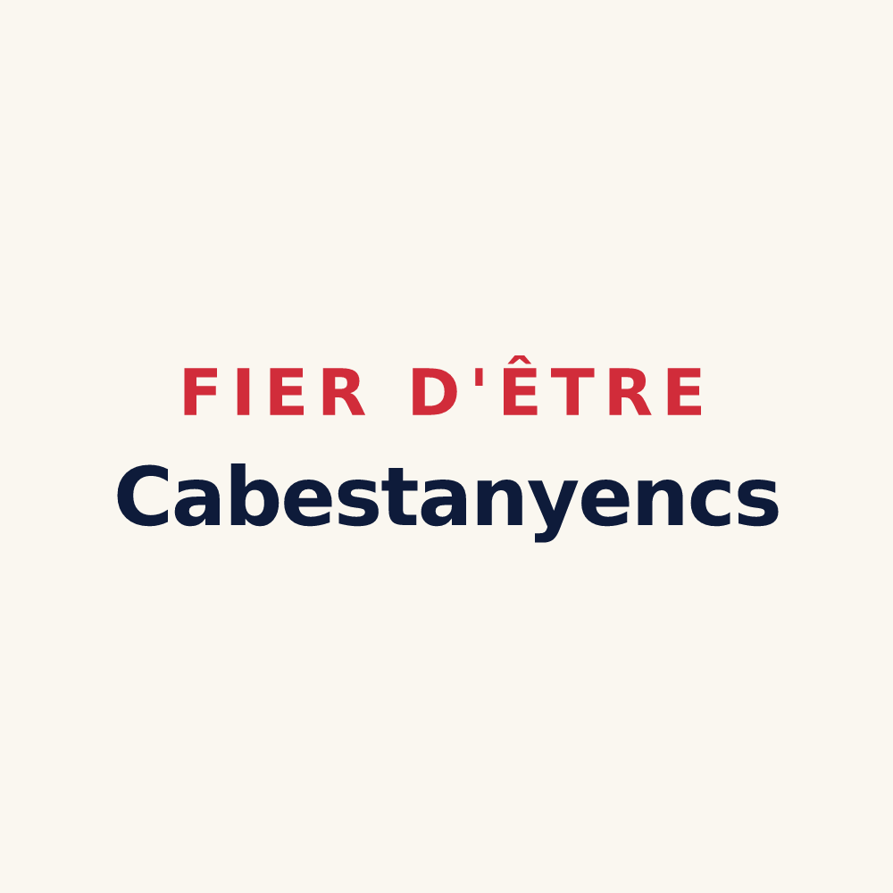 Tasse « Fier d'être Cabestanyencs » — design pour Cabestany