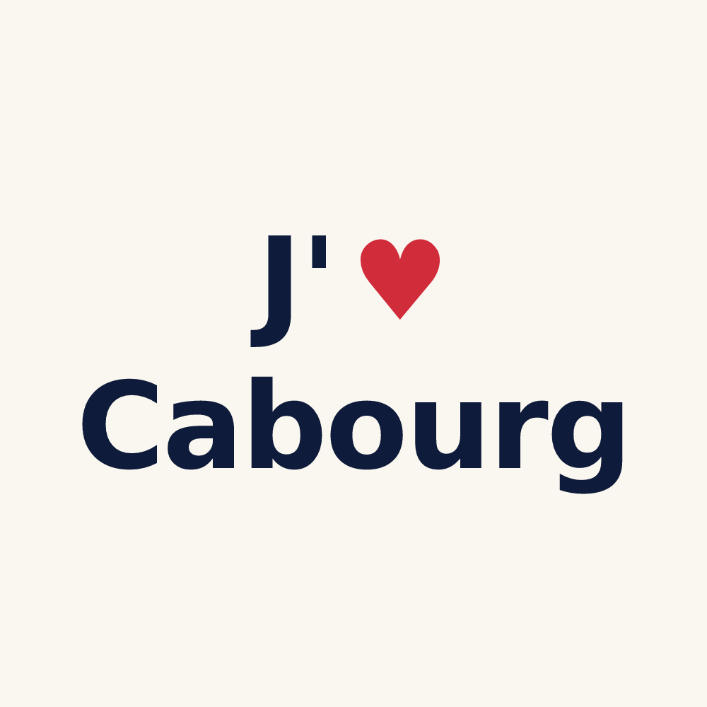 Tasse personnalisée Cabourg — design J'aime Cabourg