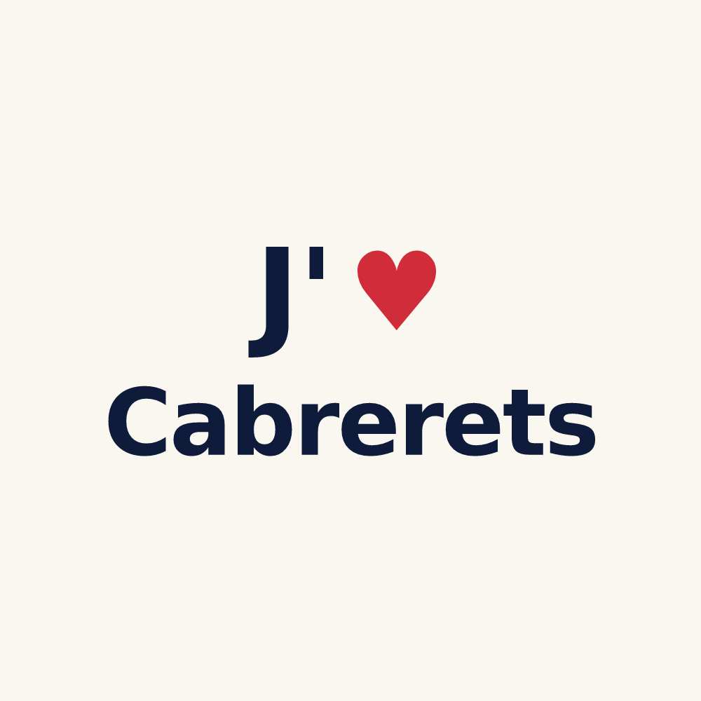 Tasse personnalisée Cabrerets — design J'aime Cabrerets