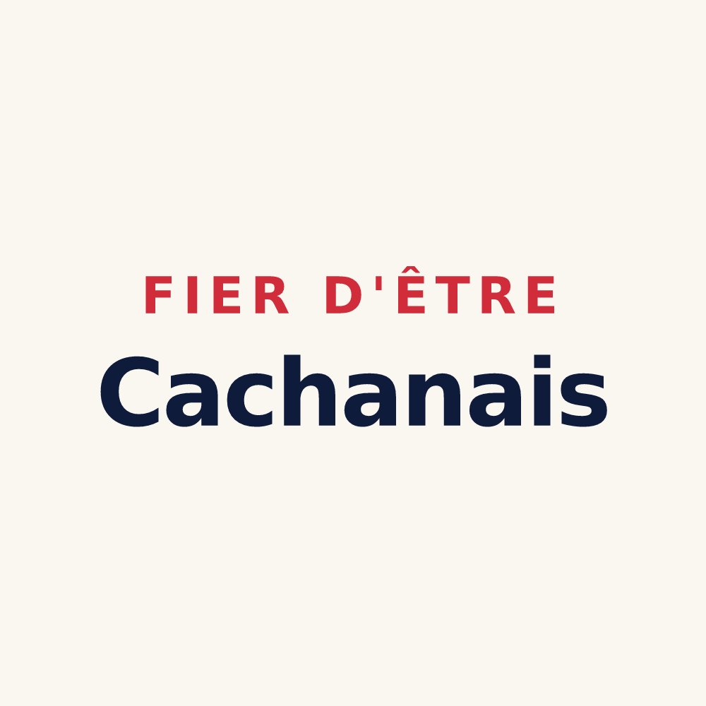Tasse « Fier d'être Cachanais » — design pour Cachan