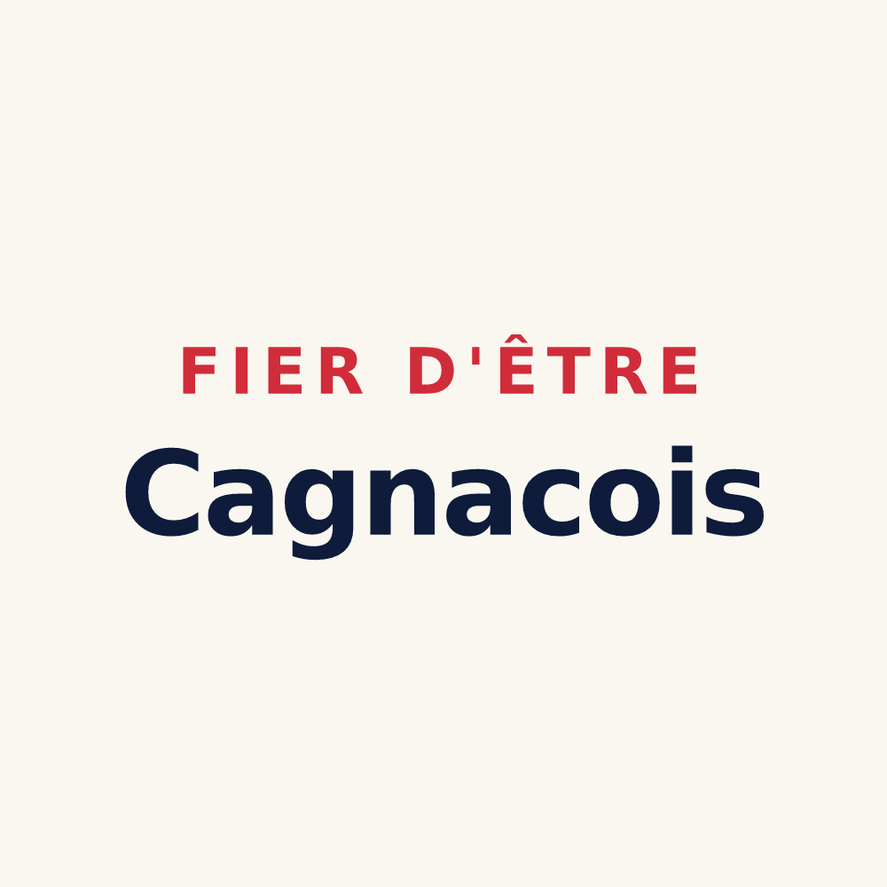 Tasse « Fier d'être Cagnacois » — design pour Cagnac-les-Mines