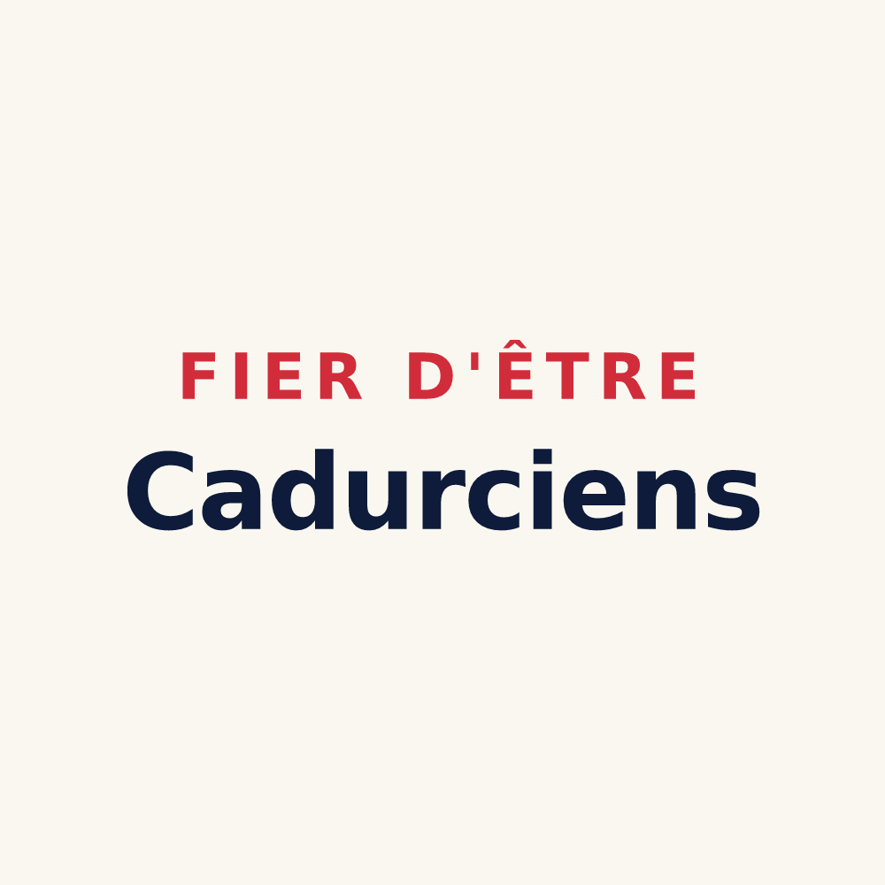 Tasse « Fier d'être Cadurciens » — design pour Cahors