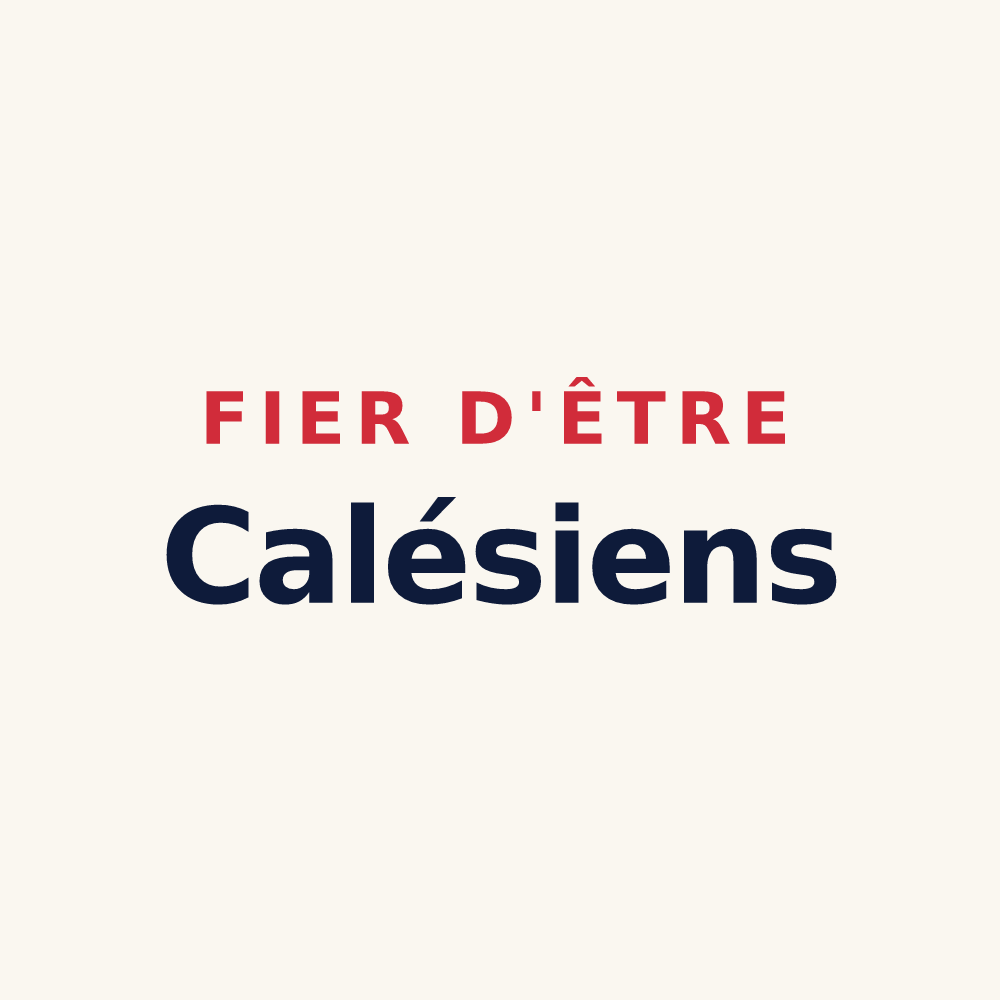 Tasse « Fier d'être Calésiens » — design pour Calès
