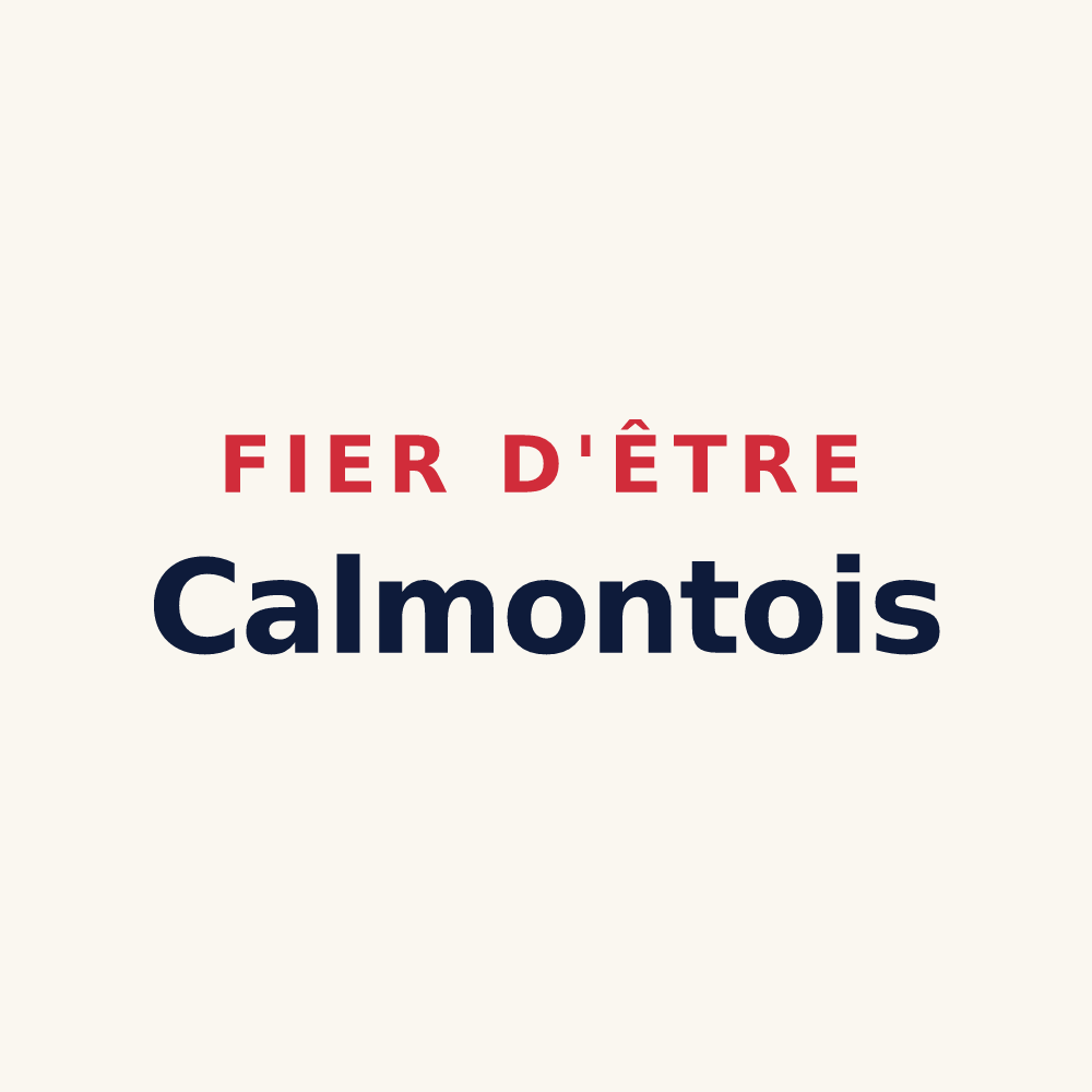 Tasse « Fier d'être Calmontois » — design pour Calmont