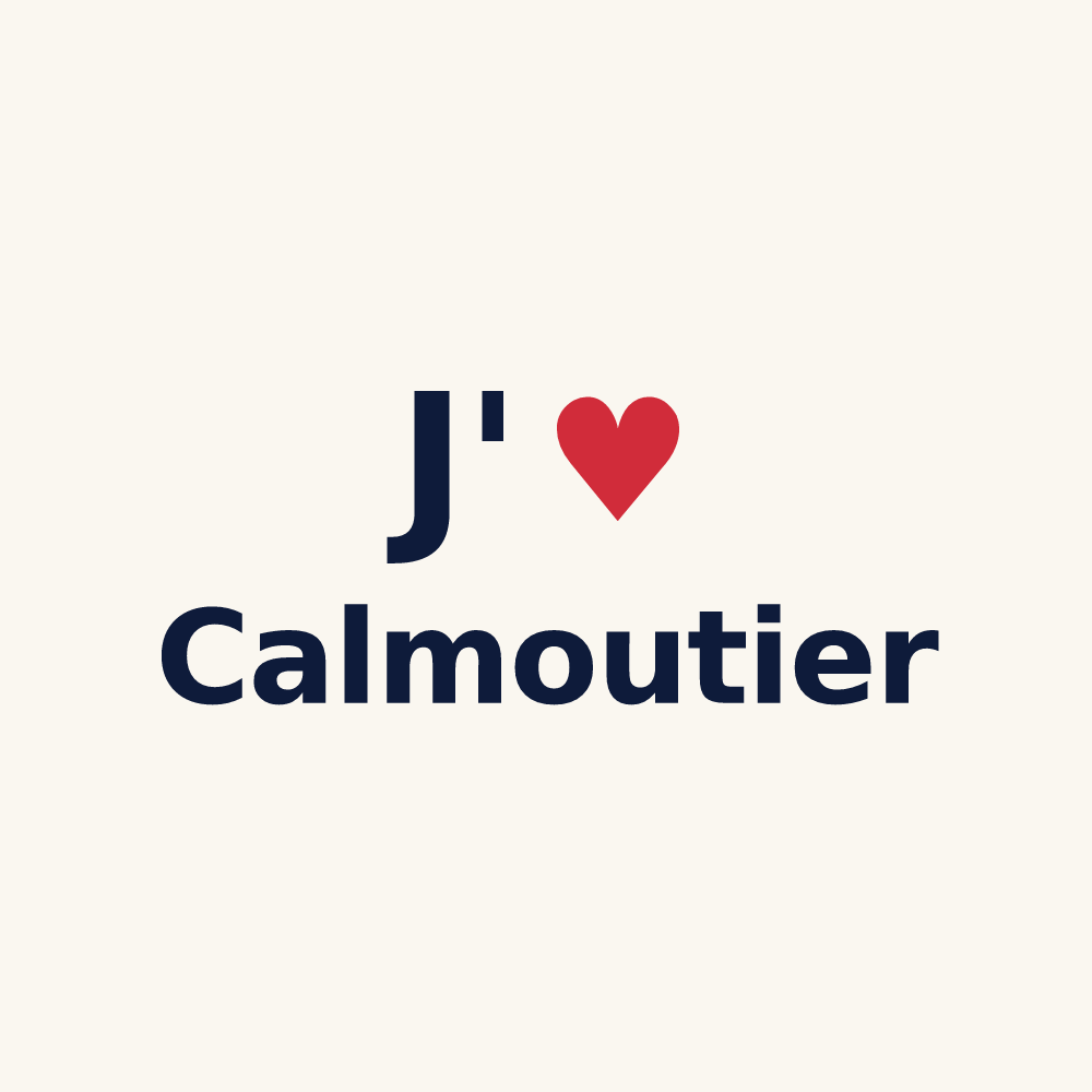 Tasse personnalisée Calmoutier — design J'aime Calmoutier