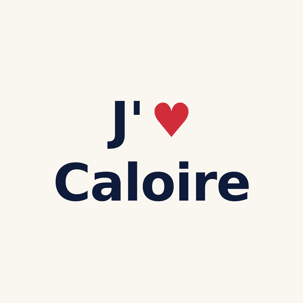 Tasse personnalisée Caloire — design J'aime Caloire