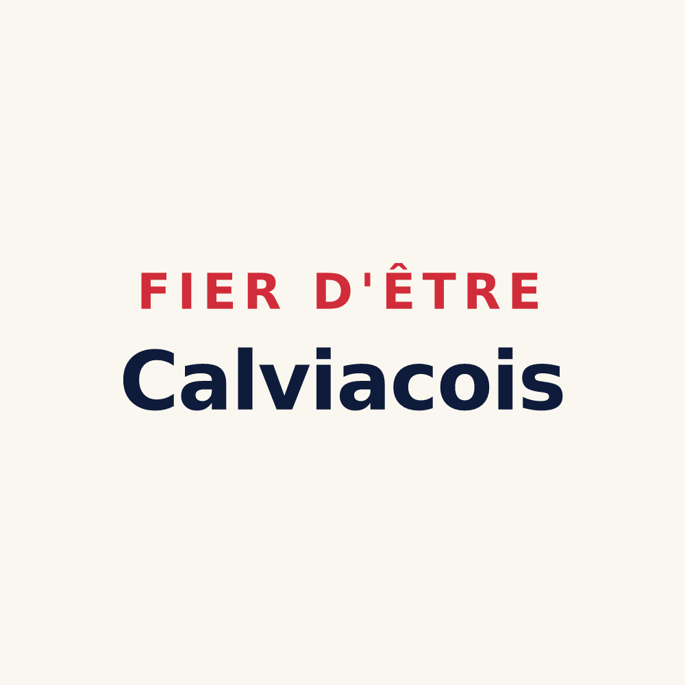 Tasse « Fier d'être Calviacois » — design pour Calviac-en-Périgord