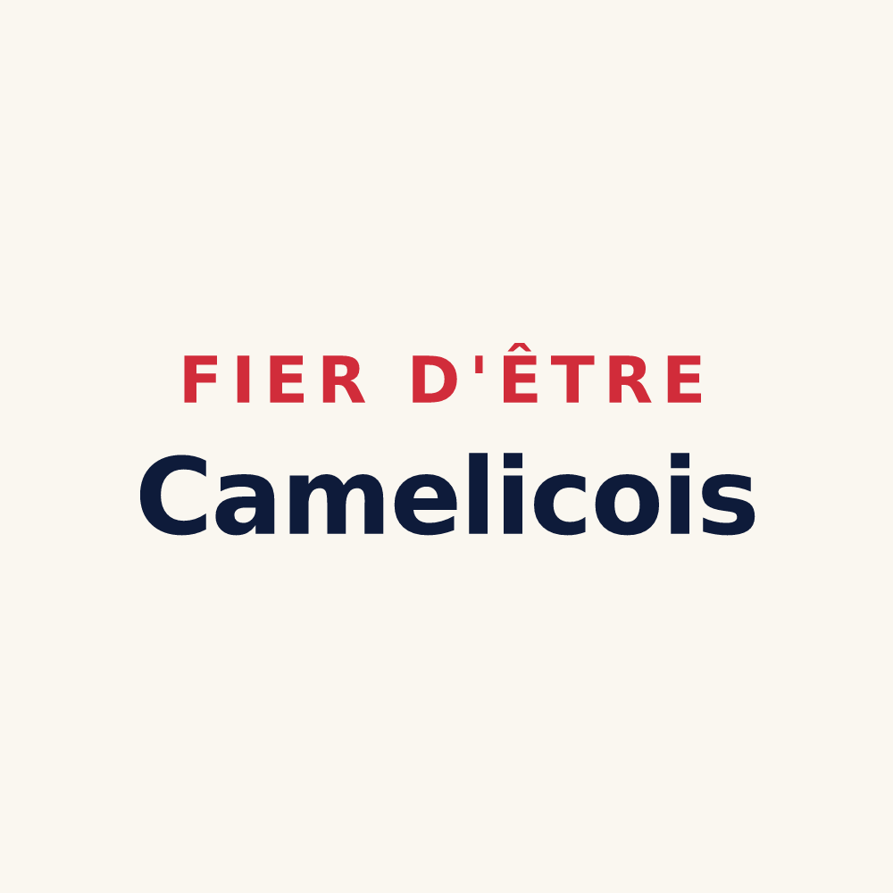 Tasse « Fier d'être Camelicois » — design pour Camelin