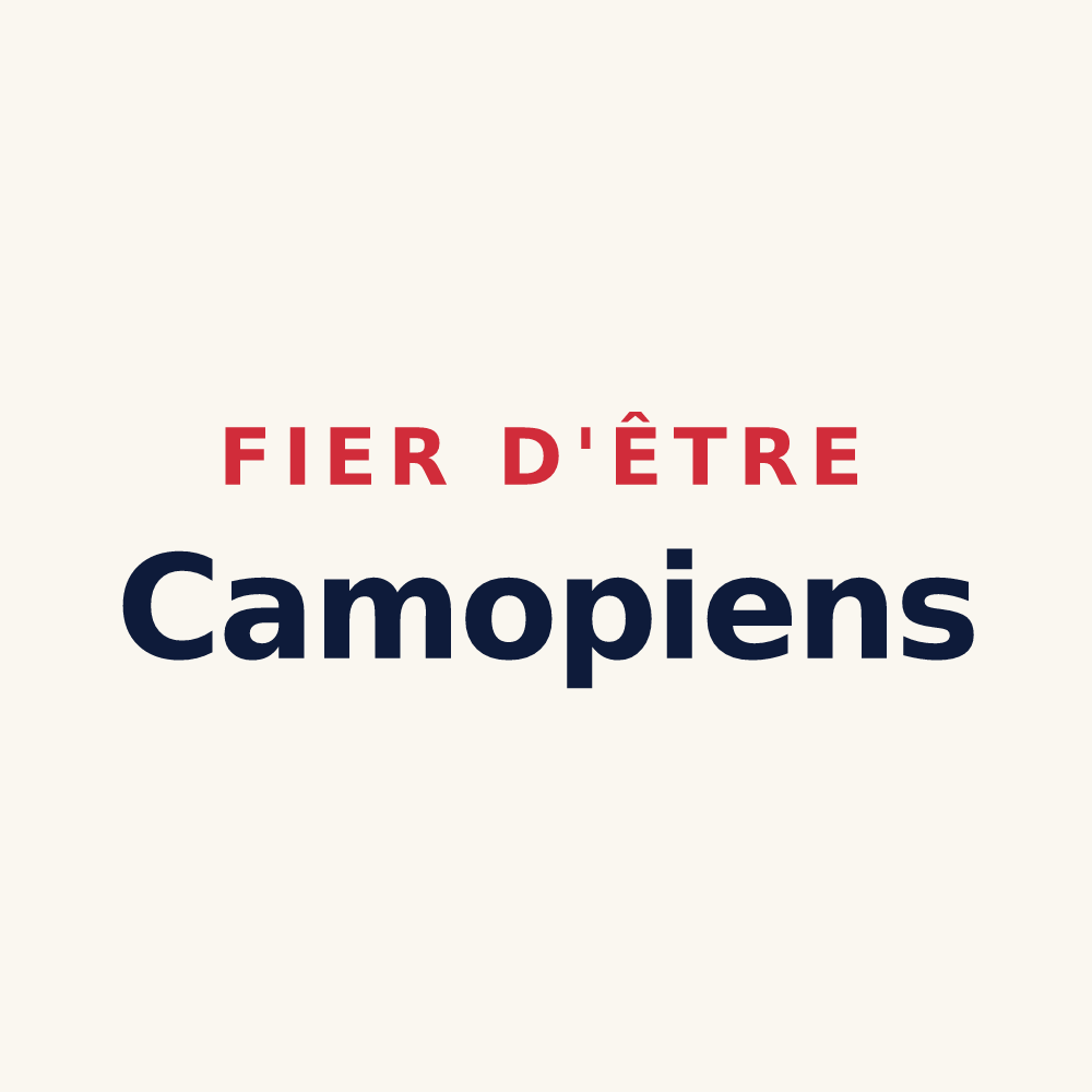 Tasse « Fier d'être Camopiens » — design pour Camopi