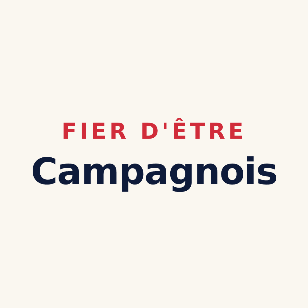 Tasse « Fier d'être Campagnois » — design pour Campagna-de-Sault