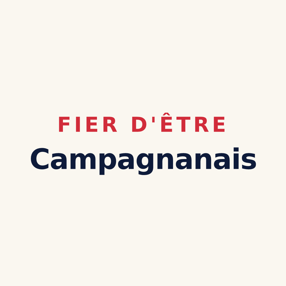 Tasse « Fier d'être Campagnanais » — design pour Campagnan