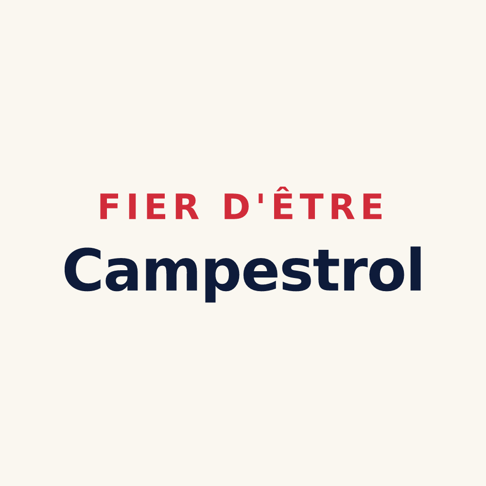 Tasse « Fier d'être Campestrol » — design pour Campestre-et-Luc