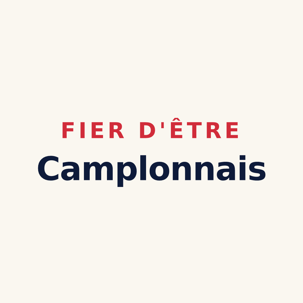 Tasse « Fier d'être Camplonnais » — design pour Camplong