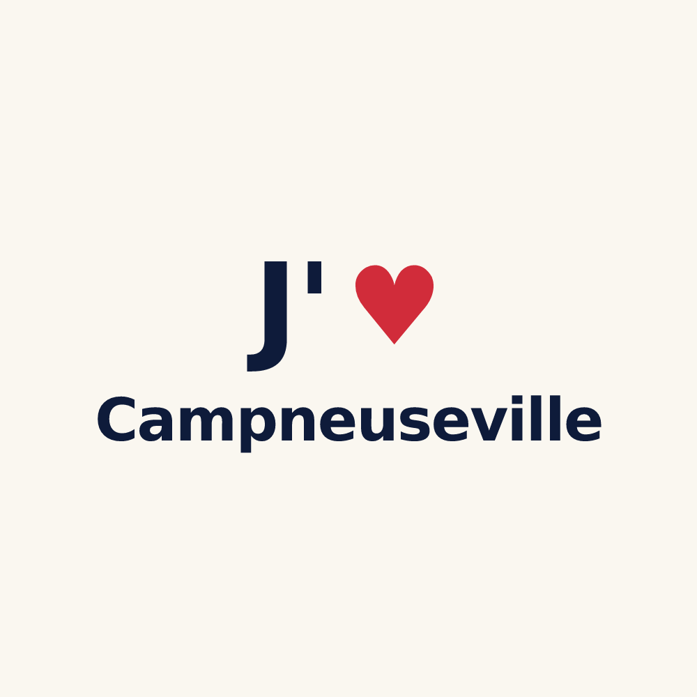 Tasse personnalisée Campneuseville — design J'aime Campneuseville
