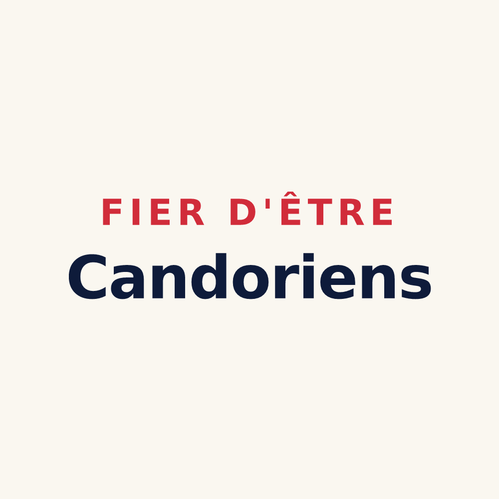 Tasse « Fier d'être Candoriens » — design pour Candor