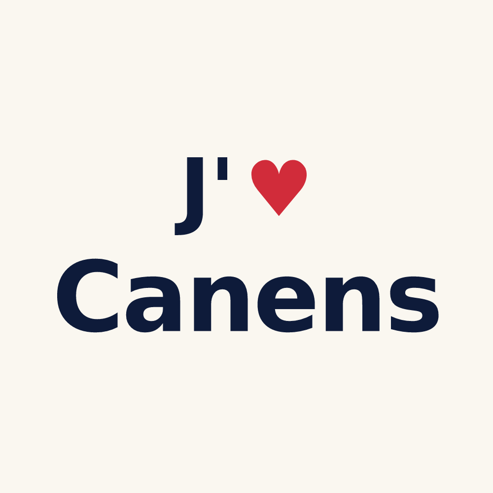 Tasse personnalisée Canens — design J'aime Canens
