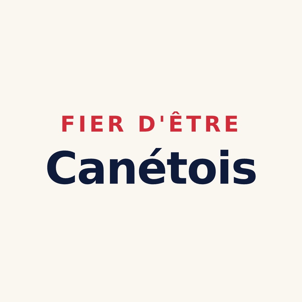Tasse « Fier d'être Canétois » — design pour Canet-en-Roussillon