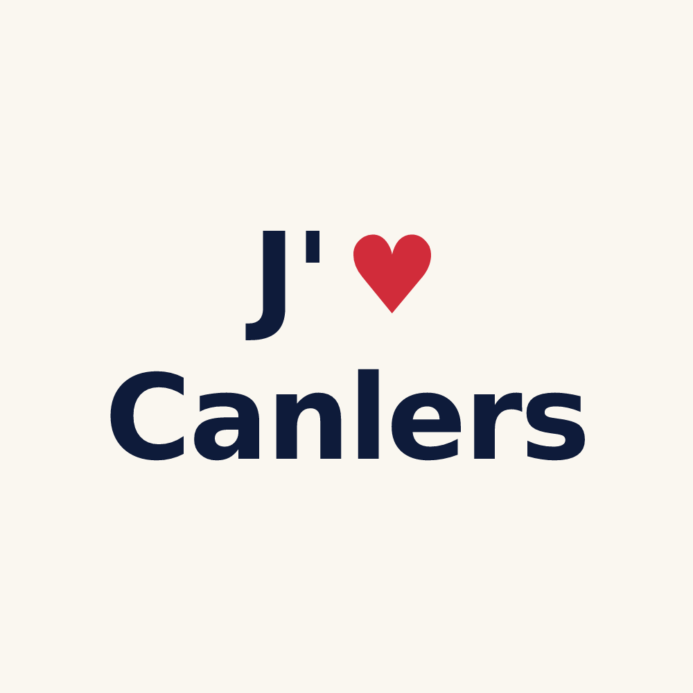Tasse personnalisée Canlers — design J'aime Canlers