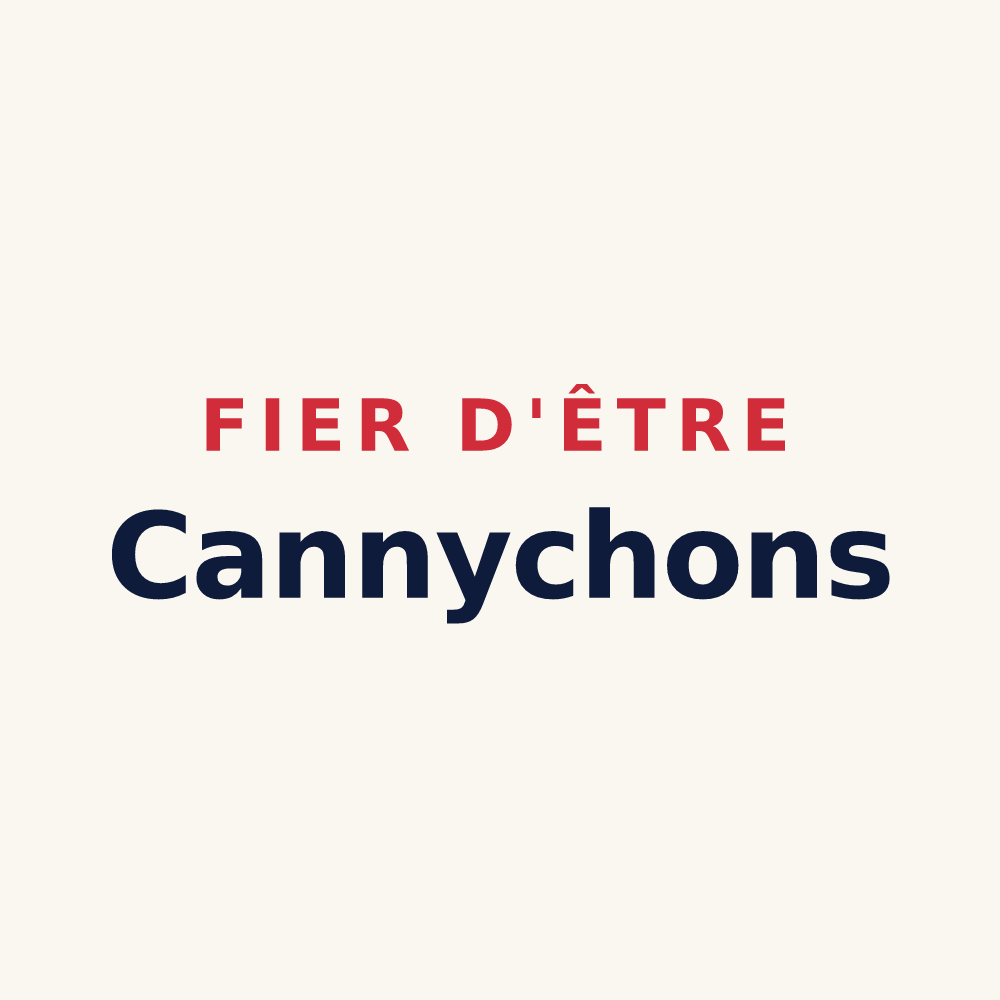 Tasse « Fier d'être Cannychons » — design pour Canny-sur-Matz