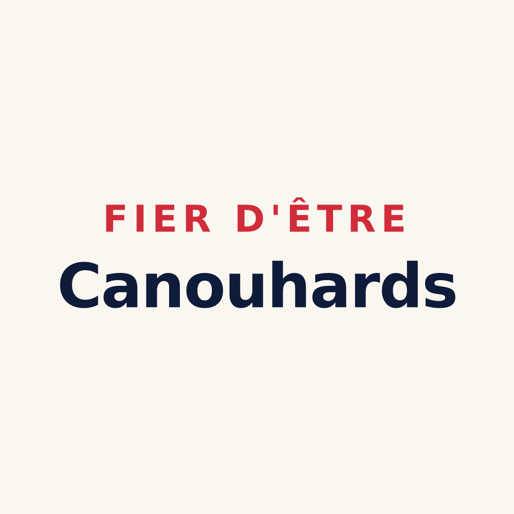 Tasse « Fier d'être Canouhards » — design pour Canohès